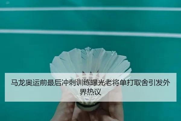 马龙奥运前最后冲刺训练曝光老将单打取舍引发外界热议